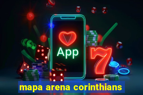 mapa arena corinthians